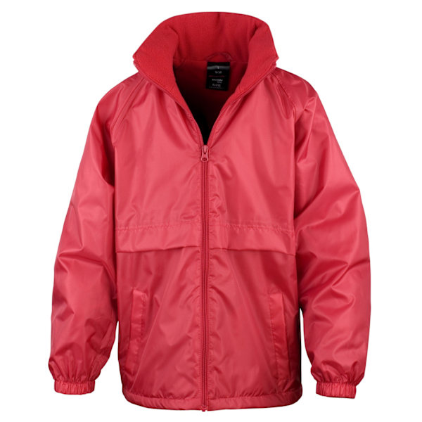 Result Core Barn/Barn Microfleece Fodrad Jacka 3-4 År R Red 3-4 Years