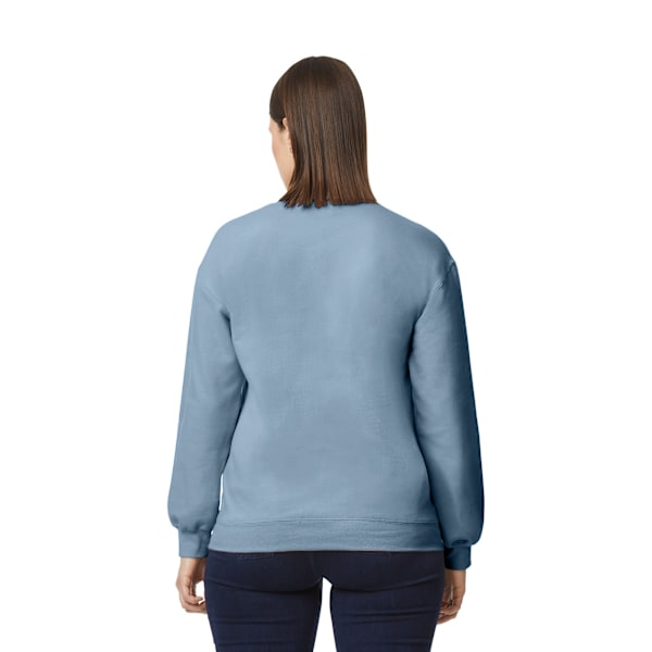 Gildan Unisex Adult Softstyle Fleece Midweight Pullover M Stone Stone Blue M