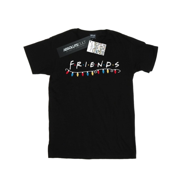 Friends Boys Christmas Lights T-Shirt 9-11 Years Black Black 9-11 Years