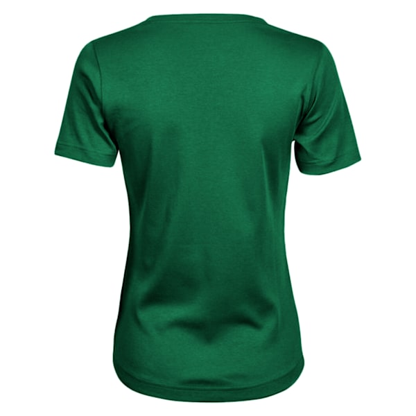 Tee Jays Dam/Dam Interlock Kortärmad T-shirt 2XL Skogsgrön Forest Green 2XL