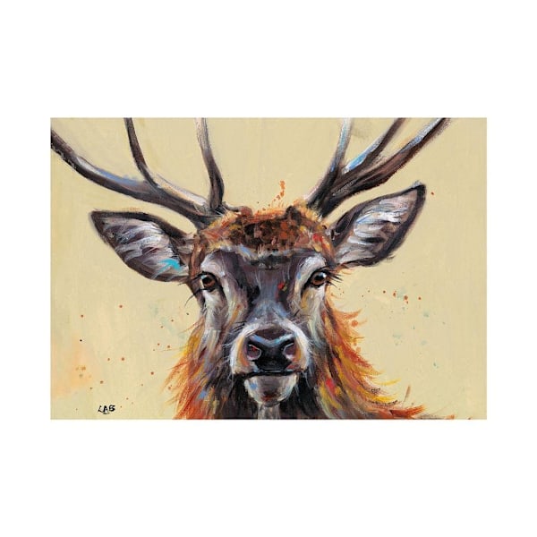 Louise Brown Huey Print 40cm x 50cm Multifärgad Multicoloured 40cm x 50cm