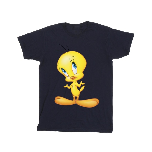 Looney Tunes Tweety stående T-shirt L marinblå Navy Blue L