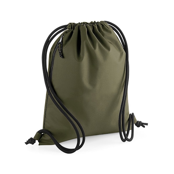 BagBase Unisex Återvunnen Gymsac One Size Militärgrön Military Green One Size