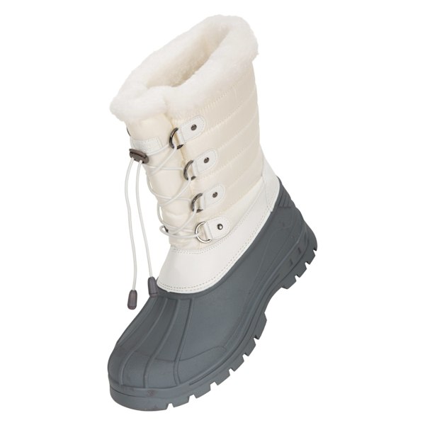 Mountain Warehouse Womens/Ladies Whistler Adaptive Snow Boots 4 White 4 UK