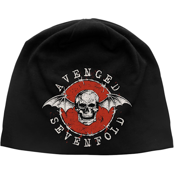 Avenged Sevenfold Unisex Vuxen Fladdermöss Mössa En Storlek Svart Black One Size