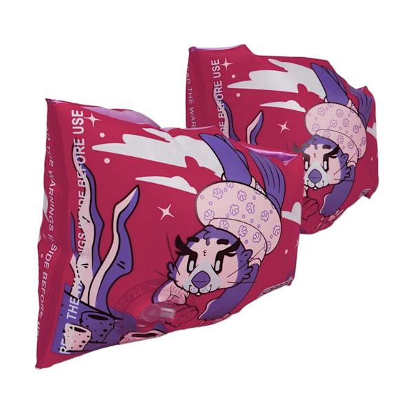 Speedo Barn/Barn Otter Simband 2-6 År Rosa/Lila Pink/Purple 2-6 Years