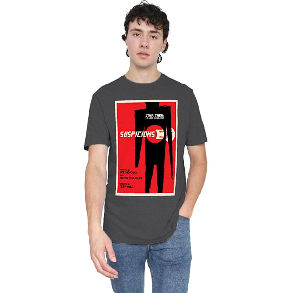 Star Trek Unisex Vuxen The Next Generation Säsong 6 Avsnitt 22 Charcoal XXL