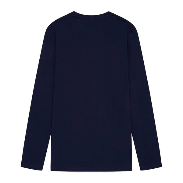 Fenchurch Herr Aspinall T-shirt med stor logotyp L Marinblå Navy L