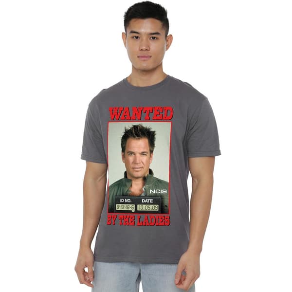NCIS Herr Wanted T-Shirt S Kolgrå Charcoal S