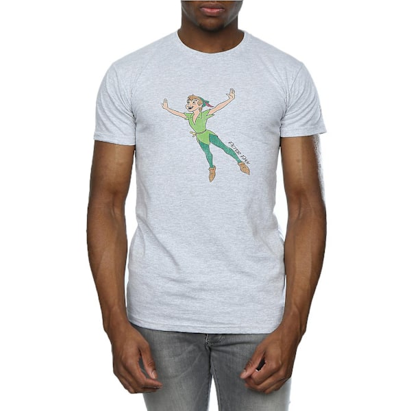 Peter Pan Classic Flying Heather T-shirt XL Grå Grey XL