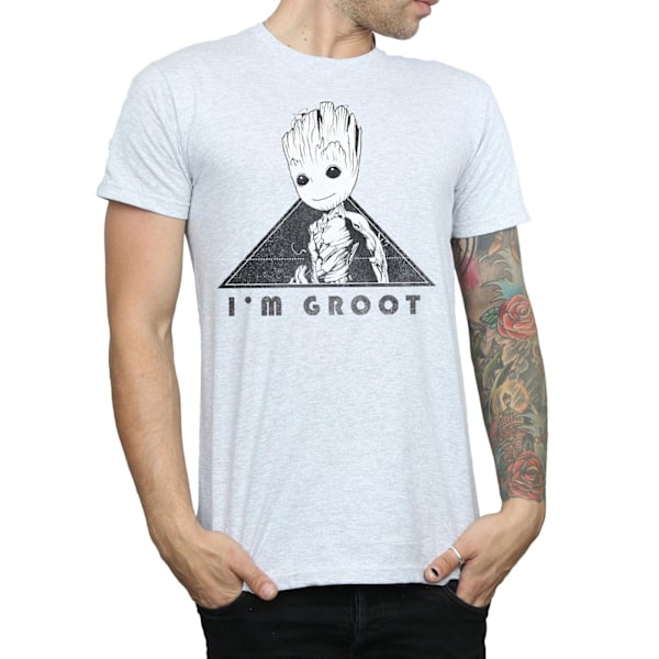 Marvel Herr Guardians Of The Galaxy Vol. 2 Groot Mono Triangle Sports Grey M