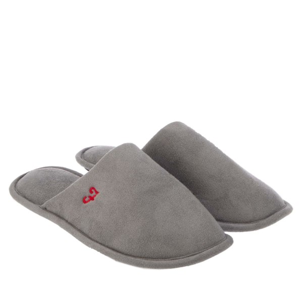 Farah Unisex Vuxen Cullinan Tofflor 11 UK-12 UK Grå Grey 11 UK-12 UK