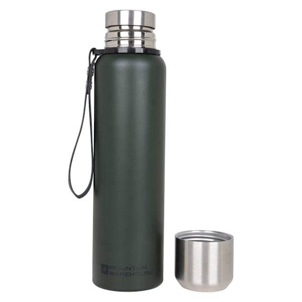Mountain Warehouse Matt Dubbelväggig Flaska One Size Khakigrön Khaki Green One Size