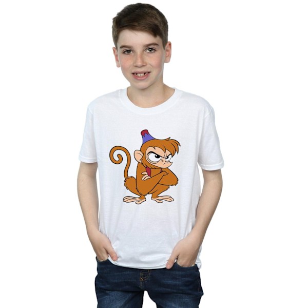 Disney Boys Aladdin Angry Abu T-Shirt 9-11 år Vit White 9-11 Years