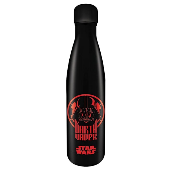 Star Wars Darth Vader Metallisk Termisk Flaska En Storlek Svart Black One Size