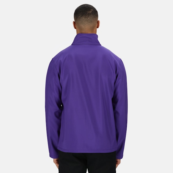 Regatta Standout Mens Ablaze Printable Soft Shell Jacket S Purp Purple/Black S