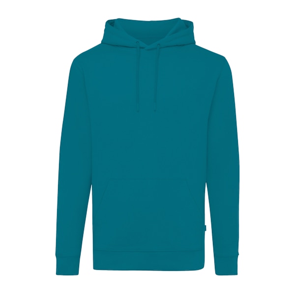 Iqoniq Unisex Jasper Återvunnen Bomullshuvtröja L Verdigris Verdigris L