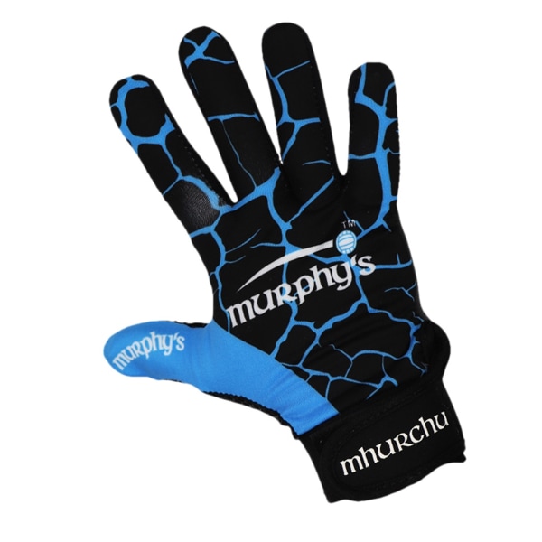 Murphys Unisex Adult Crackle Effect Gaelic Gloves M Blå/Svart Blue/Black M
