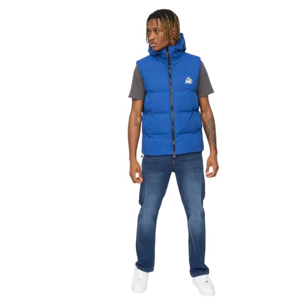 Kings Will Dream Herr Nahjo Quilted Vadderad Gilet L Blå Blue L