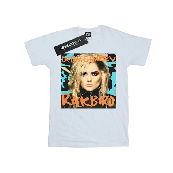 Debbie Harry Dam/Kvinnor Rockbird Cover Bomull Boyfriend T-Sh White M