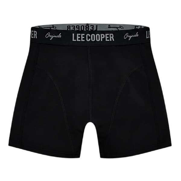 Lee Cooper Boxertrosor för män (5-pack) M Svart/Marinblå/Gråmelerad Black/Navy/Grey Marl M