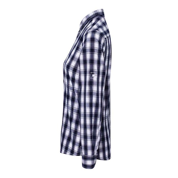 Premier Dam/Dam Mulligan Check Långärmad Skjorta L Vit/ White/Navy L