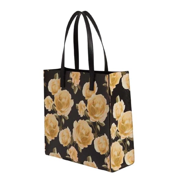 Ted Baker Dam/Kvinnor Blommig Tygväska One Size Svart Tryck Black Print One Size