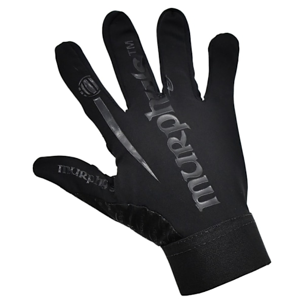 Murphys Childrens/Kids Strapless Gaelic Gloves 4 Blackout Blackout 4