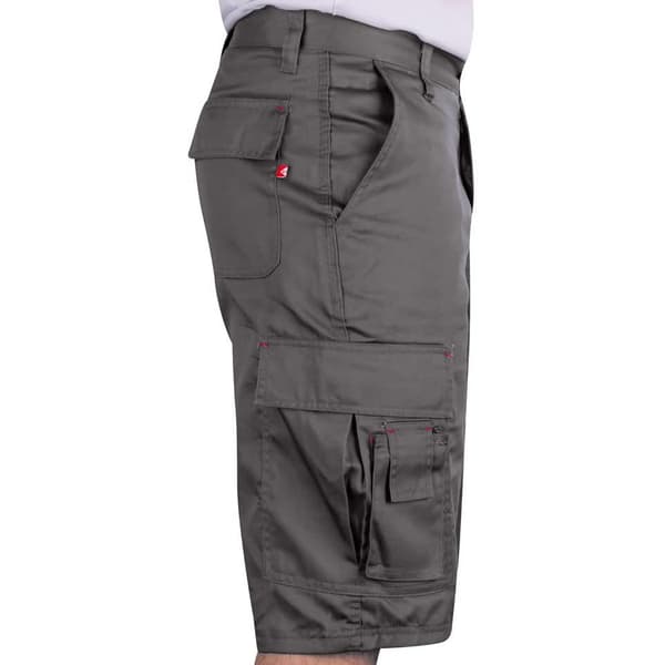 Lee Cooper Klassiska Cargo Shorts för Män 34R Grå Grey 34R
