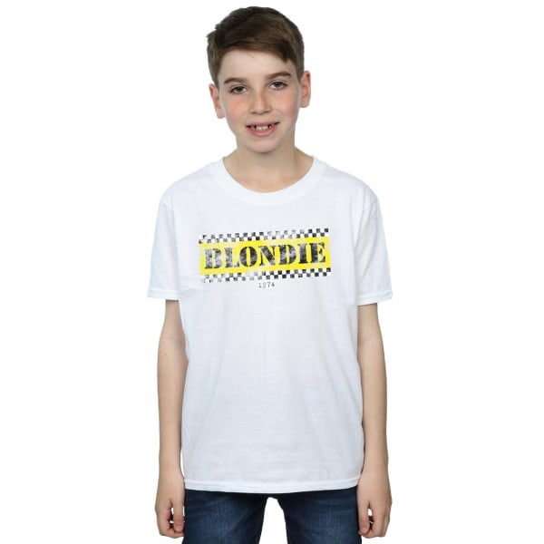 Blondie Boys Taxi 74 T-shirt 5-6 år Vit White 5-6 Years