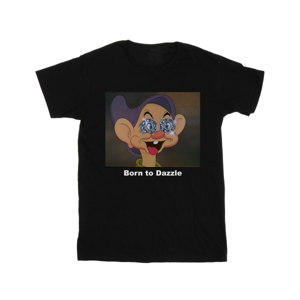 Disney Boys Dopey Born To Dazzle T-shirt 12-13 år svart Black 12-13 Years