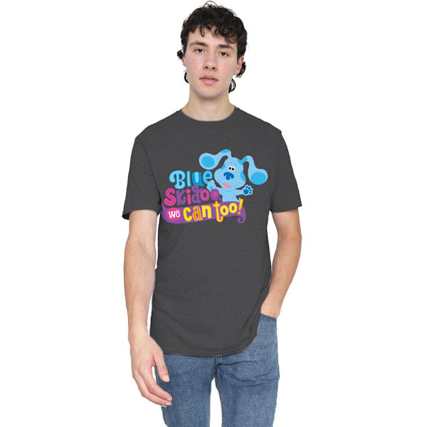 Blue´s Clues & You! Unisex Vuxen Vi Kan Också! T-shirt XL Kolgrå Charcoal XL