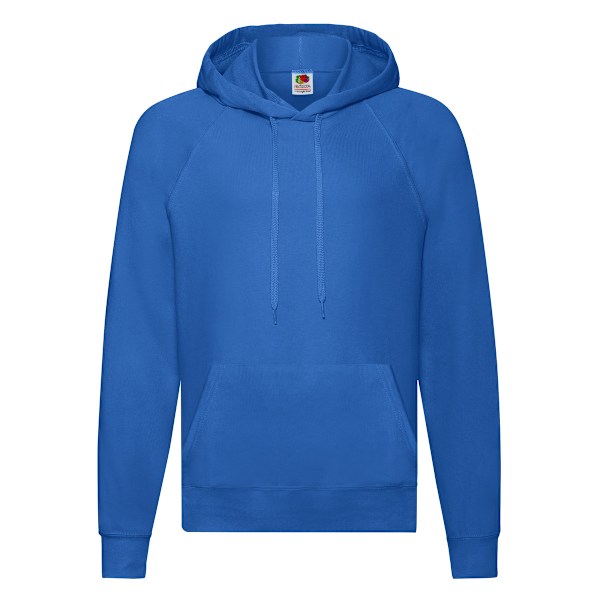 Fruit of the Loom Unisex Lätt Huvtröja S Royal Blue S