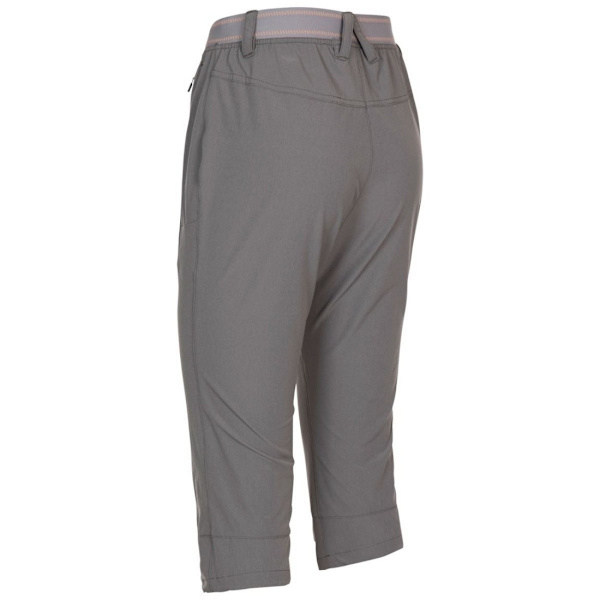 Trespass Womens/Ladies Grateful 3/4 Shorts S Storm Grey Storm Grey S