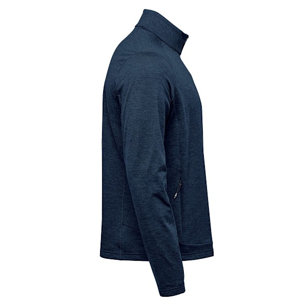 Stormtech Treeline Performance Track Jacket för män L Mörk Marinblå He Dark Navy Heather L