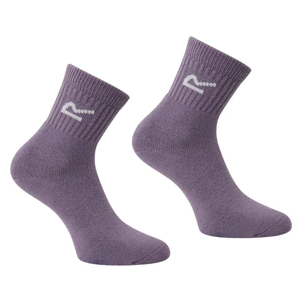 Regatta Great Outdoors Dam/Dam Marleffektstrumpor (3-pack) Pastel Marl One Size