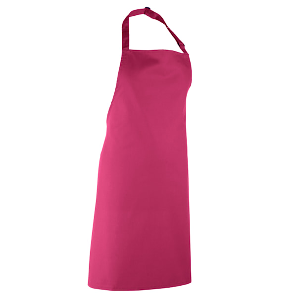 Premier Colours Haklappsförkläde / Arbetskläder (2-pack) One Size Magen Magenta One Size