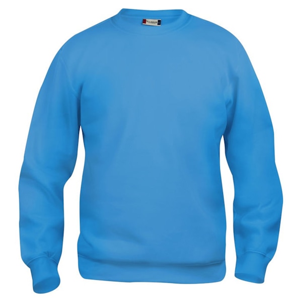 Clique Unisex Vuxen Basic Rund Hals Sweatshirt XS Turkos Turquoise XS