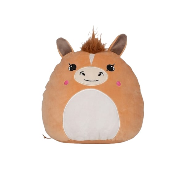 Mumbles Squidgy Pony Plyschleksak En Storlek Ljusbrun Light Brown One Size