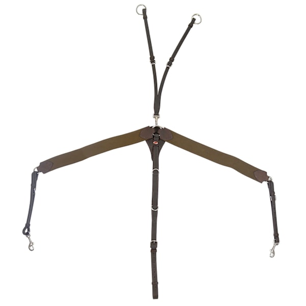 John Whitaker Läder Hästbröstplatta Cob Ljusbrun Light Brown Cob