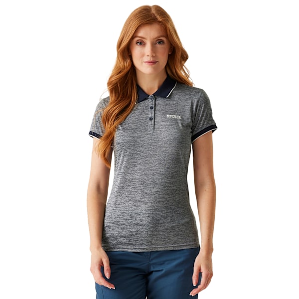 Regatta Dam/Kvinnor Remex II Polo T-shirt 8 UK Marinblå Navy 8 UK