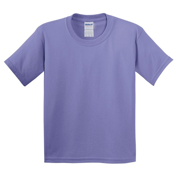 Gildan Youth Unisex Heavy Cotton T-Shirt S Violett Violet S