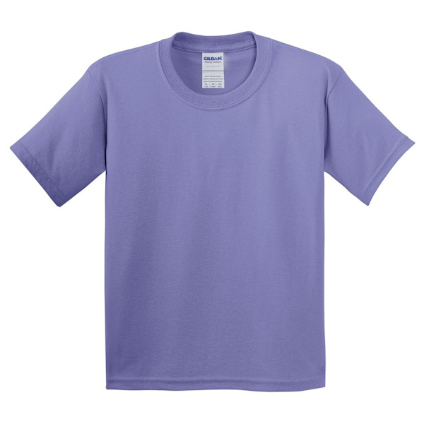 Gildan Youth Unisex Heavy Cotton T-Shirt XS Violett Violet XS