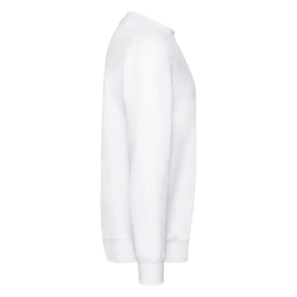 Fruit of the Loom Unisex Klassisk Drop Shoulder Sweatshirt White L