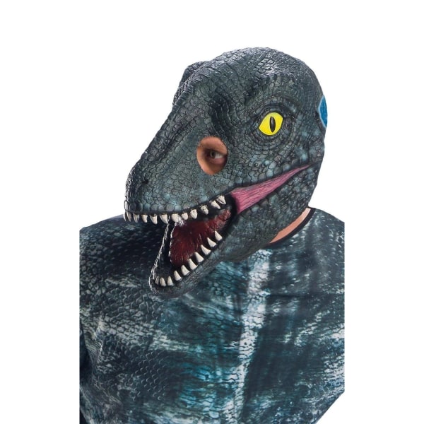 Jurassic World Unisex Adult Velociraptor Costume Standard Blue Blue Standard