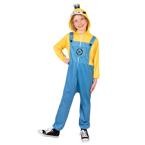 Despicable Me 4 Barn/Kids Minion Kostym 9-10 År Gul Yellow/Blue 9-10 Years