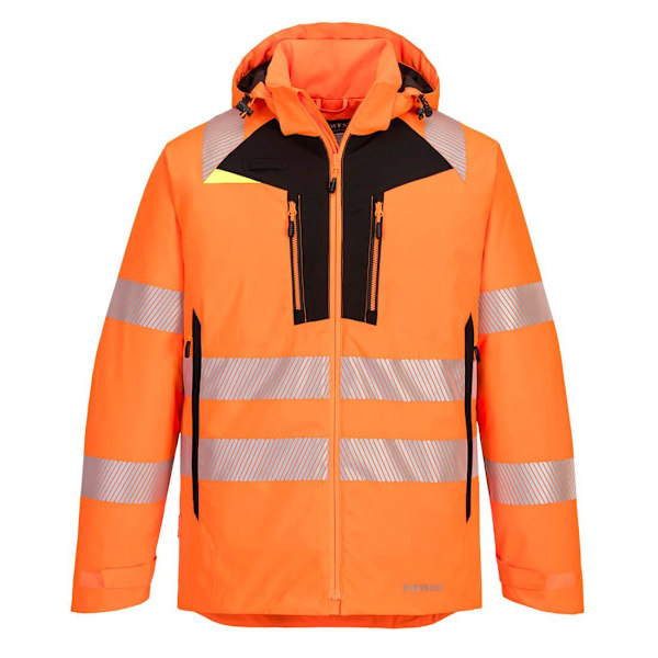 Portwest Herr DX4 Hi-Vis Vinterjacka L Orange/Svart Orange/Black L