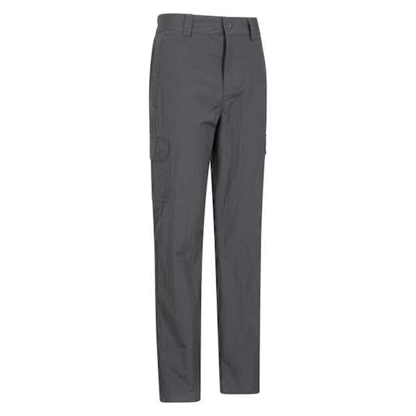 Mountain Warehouse Mens Explore Regular Trousers 30R Grå Grey 30R