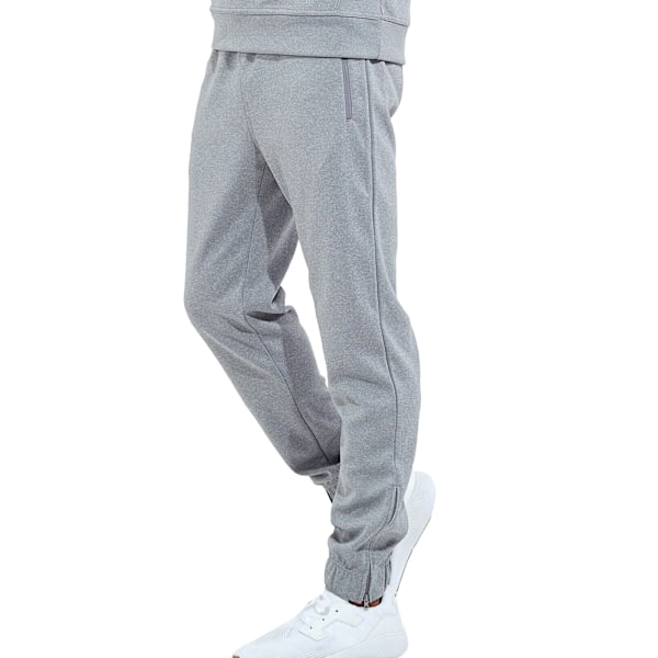 TriDri Herr Spun Dyed Joggingbyxor XXL Grå Melange Grey Melange XXL