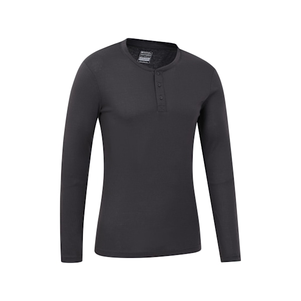 Mountain Warehouse Herr Talus Henley Termisk Topp M Charcoal Charcoal M